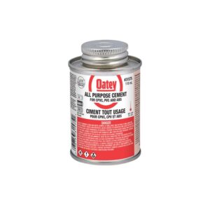 Oatey® 31575 All-Purpose Cement, 118 mL Container, Clear