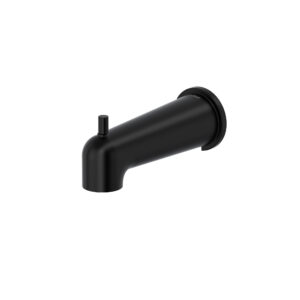 Riobel P981BK Wall-Mount Tub Spout, Black