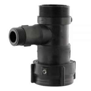 Scotty Firefighter 4060-50VKIT Foam Eductor, For use with 1-1/2 in Hose lines, Black