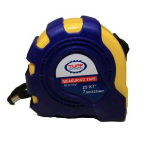Tuff Grade TGTM-003 TGTM Measuring Tape, 7.5 m L 1 in W x Blade