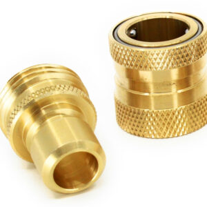 Fairview QD-WHCNP Quick Draw Water Hose Coupling, Brass