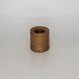Approved Vendor 2020 Brass Coupling, 1/2 in, FPT, Lead-Free