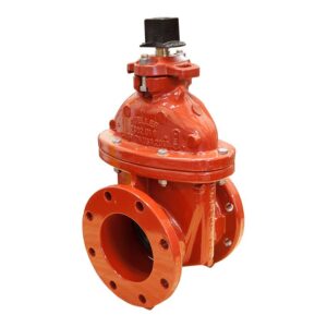 Mueller® MA23626F Resilient Wedge Gate Valve, 6 in, Flanged, Iron Body