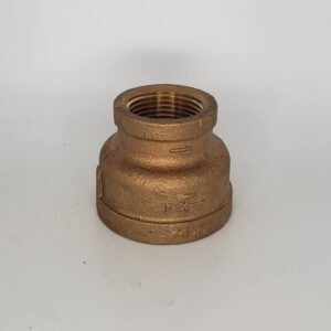Approved Vendor 2047 Brass Reducing Coupling, 1-1/2 x 1-1/4 in, FPT, Lead-Free