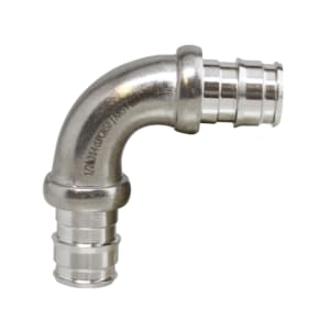 Boshart Industries SSCEP-E07 90 deg Elbow, 3/4 in, F1960 Cold-Expansion PEX, Stainless Steel