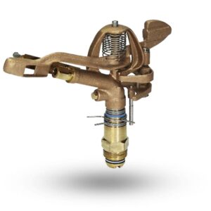 Flash Wildfire Services EV1NPTF Impact Sprinkler, 1 in, NPT, Adjustable