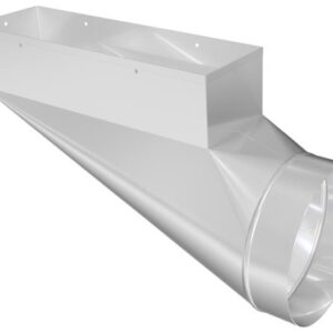 Tradesman EBB/0531/SH EBB Boot End, 5 x 10 x 3 in, 30 ga, With Safety Hem