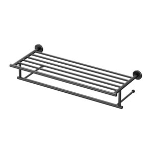 Gatco® 4247MX Latitude 2 Towel Rack, 25-3/4 in L x 12.38 in W x 5-1/4 in H, 1 Bars