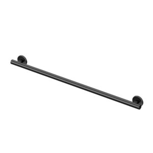 Gatco® 856MX Latitude 2 Grab Bar, 1-1/4 in Dia 36 in L, Matte Black, Stainless Steel
