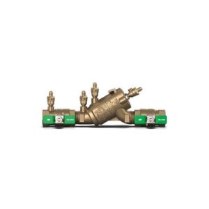 Zurn® Wilkins 112-950XL3 950XL3 Double-Check Backflow Preventer, 1-1/2 in, FNPT, Cast Bronze Body, Bronze