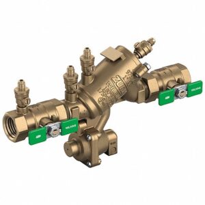 Zurn® Wilkins 34-975XL3 975XL3 Reduced-Pressure Backflow Preventer, 3/4 in, Top Access, FNPT, Cast Bronze Body, Bronze