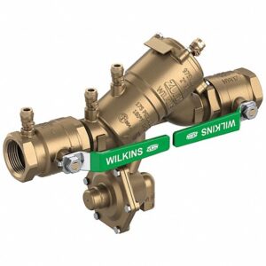 Zurn® Wilkins 2-975XL3 975XL3 Reduced-Pressure Backflow Preventer, 2 in, FNPT, Cast Bronze Body, Bronze