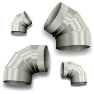 Tradesman ELB/1290/26 90 deg Adjustable Elbow, 12 x 3 in, 26 ga