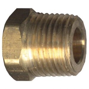 Fairview 121-A Plug Hex Head, 1/8 in, MNPT, Brass