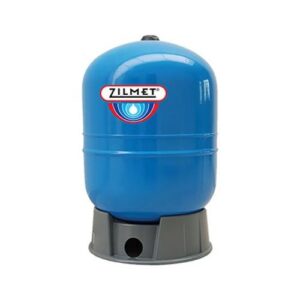 Zilmet® ZHP302BC ZHP Vertical Well Expansion Tank, 79.3 gal Tank, 150 psi, 24.8 in Dia 46.9 in H, 1-1/4 in FNPT Bottom Connection, Blue/Gray