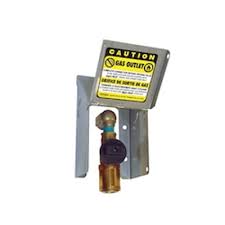 Fairview NGO-DB-BLK Barbecue Quick Connect Box, 3/8 in