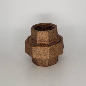 Approved Vendor 2099 Brass Union, 3/8 in, FPT, Lead-Free