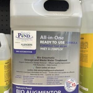 Nature's Pond 30487 Bio Augmentor, 1 gal, Liquid Form