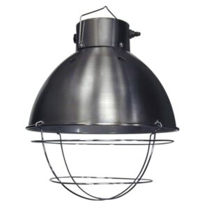 Canarm® HLC-S Infra Red Brooder Heat Lamp With Aluminum Housing & Bracket, Heavy Duty, Electroplated Steel, Vented Reflector, High/Low Switch, 250 W, Red