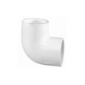 Lasco® 406-100 90 deg Elbow, 10 in Nominal, Slip End Style, SCH 40, PVC, White