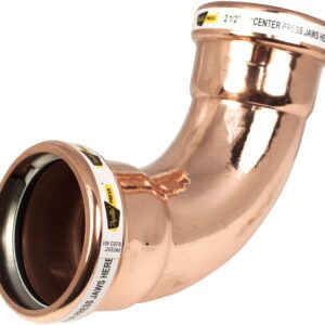 Apollo™ 10062067 ApolloPress 90 deg Long Radius Elbow, 3 in, Press, Copper