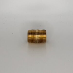 Approved Vendor 2146 Pipe Nipple, 1/2 in x Close, MNPT, Lead-Free Brass