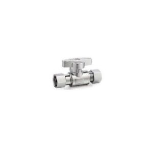 BMI® 09620 Straight Ball Valve, 1/4-Turn, Lead Free, 3/8 in, Reverse x OD Compression, Brass Body, PTFE/EPDM/ABS