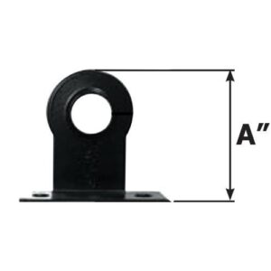 LynCar 1378031 Standard Pipe Stay, 1 in Copper x 3/4 in IPS, Carbon Steel, Epoxy Coated