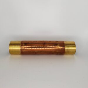 Approved Vendor 2161 Pipe Nipple, 3/4 x 3 in, MNPT, Lead-Free Brass