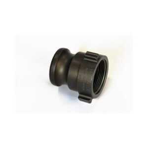 Mercedes Textiles 6132PF32SM Extruded Adapter, 2 in NPSH x 2 in Male Cam & Groove