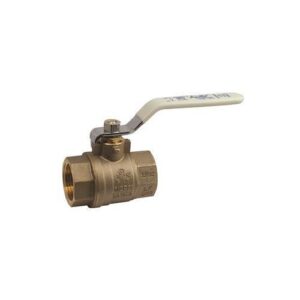Apollo™ 94ALF20501A 2-Piece Ball Valve, 1 in, 600 psi, Solder End Style, Full Port, Brass Stem and PTFE Seat Trim