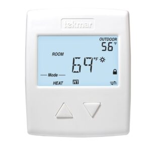 Tekmar® 532 Thermostat, 1 Stage, White