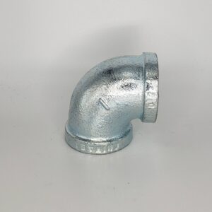 CB Supplies 452006015 Galvanized 90 deg Elbow, 1-1/2 in, FIP, Malleable Iron