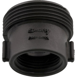 Scotty Firefighter 4082 Adapter, 1-1/2 in NPSH Male x 1 in NPSH Female