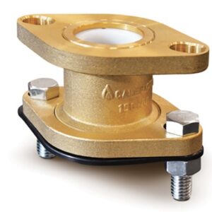 Calefactio DDFC Dielectric Double Flanged Check, 3/4 to 1-1/2 in, Brass