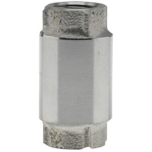 Boshart Industries 17CVSS-100 Stainless Steel Check Valve, 1 in, FPT, 304 Stainless Steel Body