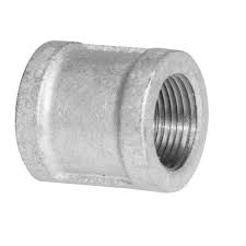CB Supplies 452029020 Galvanized Coupling, 2 in, FIP, Malleable Iron