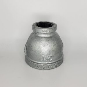 CB Supplies 452029251 Galvanized Reducing Coupling, 2 x 3/4 in, FIP, Malleable Iron