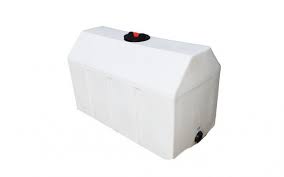 Quality Moulded Plastics 60012-1 Rectangular Loaf Tank, 240 gal, 36 in H x 30 in W x 59 in L, White
