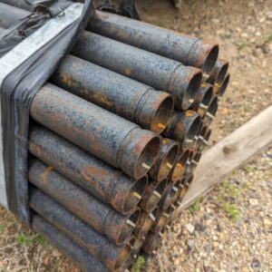 Approved Vendor 23891, Steel Pipe, SCH 10, A53A, 2 in x 21 ft, Rolled Groove End, ERW, Black