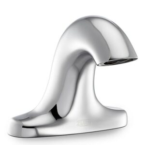 Zurn® ZG6955-E Serio Sensor Faucet With Gear-Driven Ceramic Cartridge, 4 in Base, 1.5 GPM, Polished Chrome