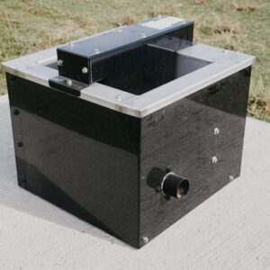 Ample Ag Solutions Northern AC-100 Heated Livestock Waterer, 100 Head, 10 gal, 375 W, Black