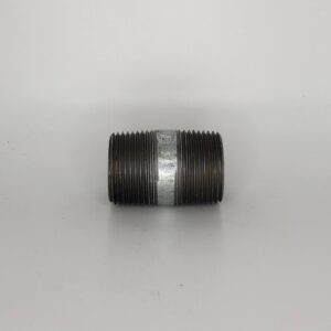 CB Supplies 422012025 Steel Nipple, 1-1/4 x 2-1/2 in, MNPT, Galvanized Steel