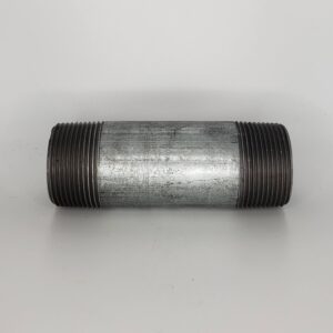 CB Supplies 422020060 Steel Nipple, 2 x 6 in, MNPT, Galvanized Steel