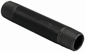 CB Supplies 427010240 Malleable Iron Nipple, 1 x 24 in, MNPT, Steel