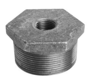 Approved Vendor 2730 Black Iron Bushing, 3/4 x 1/2 in, Male x Female