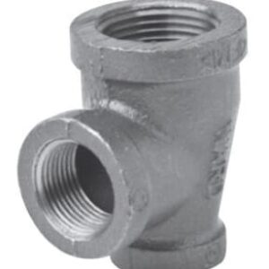 Approved Vendor 2871 Black Iron Reducing Tee, 1-1/2 x 1/2 x 1-1/2 in, FIP