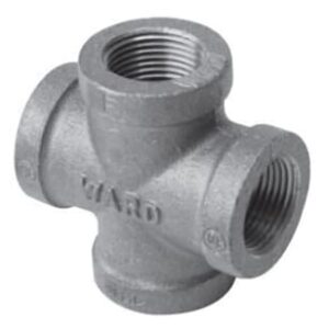 Approved Vendor 2931 Black Iron Cross, 2 in, FIP