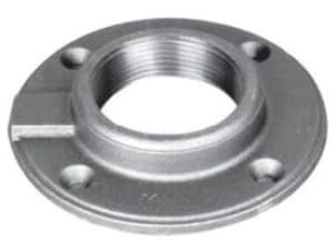 Approved Vendor 2934 Black Iron Floor Flange, 1 in, FIP