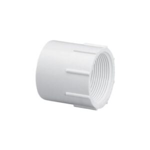 Lasco® 435-025 Female Adapter, 2-1/2 in, Slip x FPT, SCH 40/STD, PVC, White